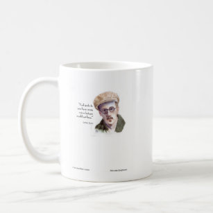 Kerr/London James Joyce & "God Spoke" Quote Coffee Mug
