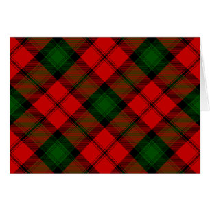 Kerr tartan red green plaid