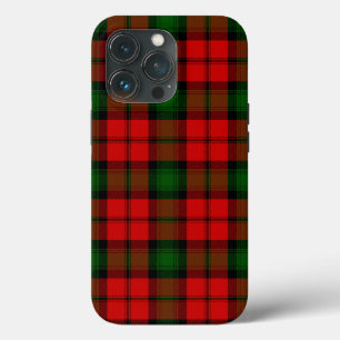 Kerr tartan red green plaid iPhone 13 pro case