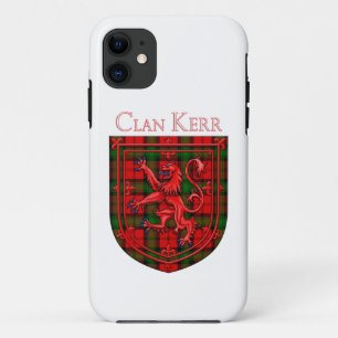 Kerr Tartan Scottish Plaid Lion Rampant Case-Mate iPhone Case