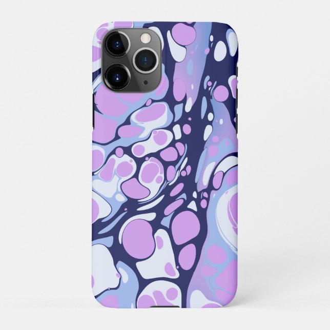 Kerra - Liquify, modern design iPhone Case (Back)