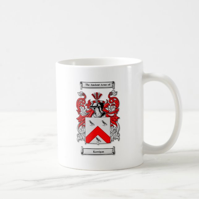 Kerrigan Coat of Arms Coffee Mug (Right)