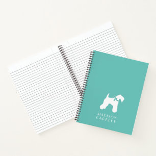 Kerry Blue Terrier Dog Puppy Notebook