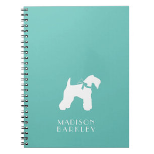Kerry Blue Terrier Dog Puppy Notebook