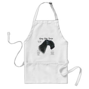 Kerry Blue Terrier History Design Standard Apron