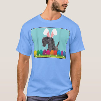 Kerry Blue Terrier w Bunny Ears  T-Shirt