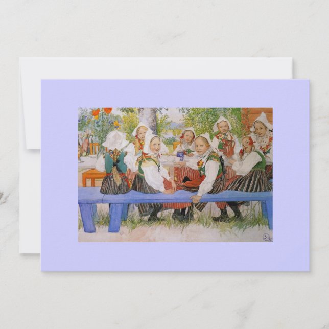 Kersti's Birthday 1909 Card (Front)