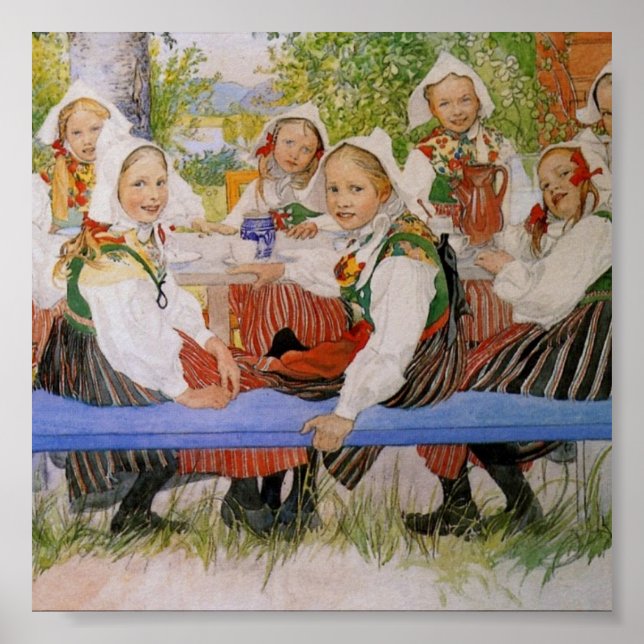 Kersti's Birthday 1909 Poster (Front)