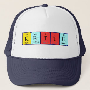 Kerttu periodic table name hat