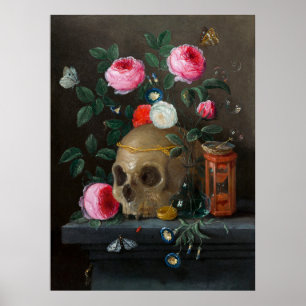 Kessel's Vanitas Still Life Poster