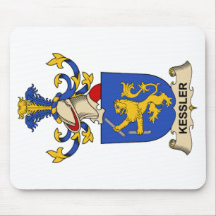 Kessler Family Crest Mouse Pad