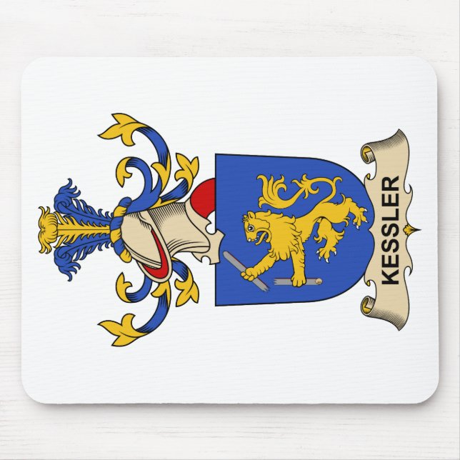 Kessler Family Crest Mouse Pad (Front)