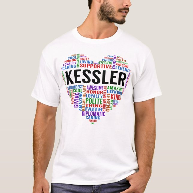 KESSLER Legend Heart T-Shirt (Front)