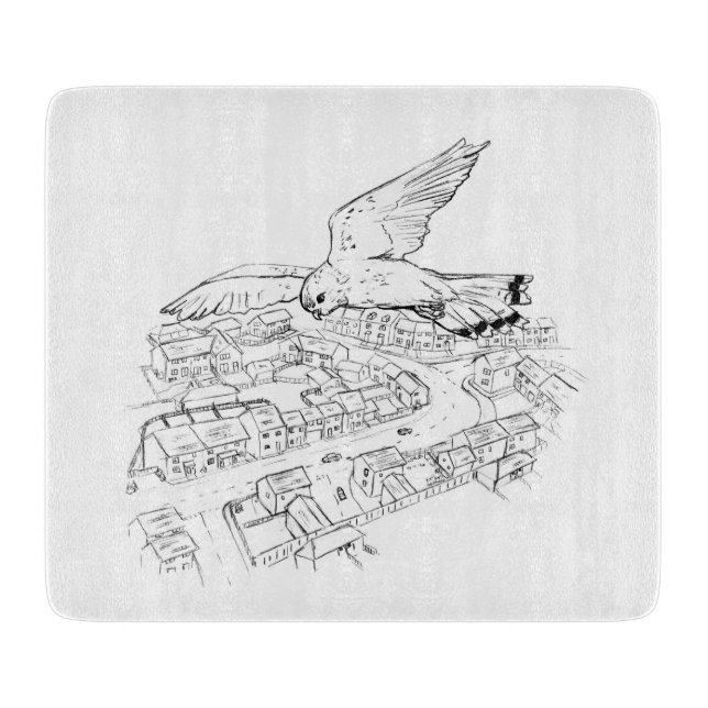 Kestrel  cutting board (Front)