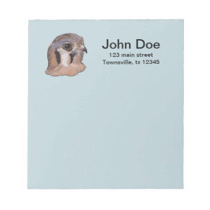 Kestrel Faux Embroidery Notepad