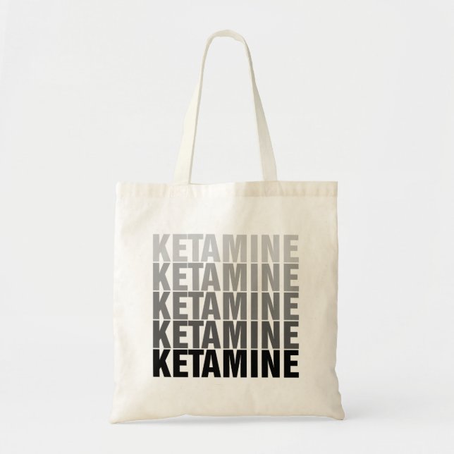 Ketamine Grocery Tote Bag (Front)