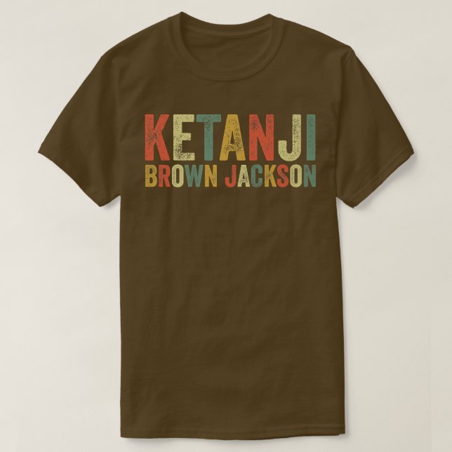 Ketanji Brown Jackson Black History African Americ T-Shirt (Design Front)