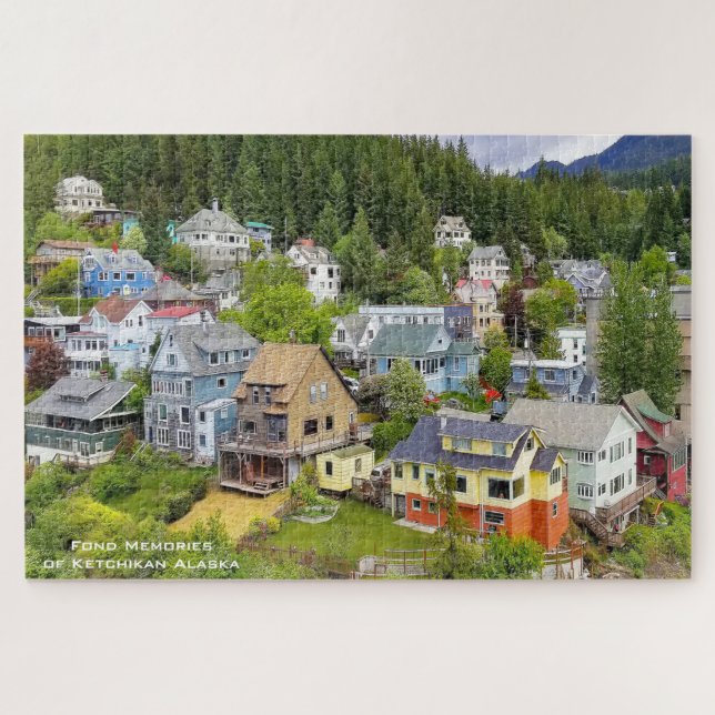 Ketchikan Alaska Jigsaw Puzzle (Horizontal)