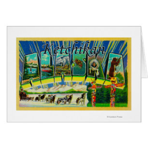 Ketchikan, Alaska - Large Letter Scenes