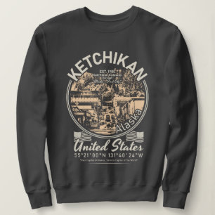 KETCHIKAN ALASKA - REVILLAGIGEDO ISLAND SWEATSHIRT