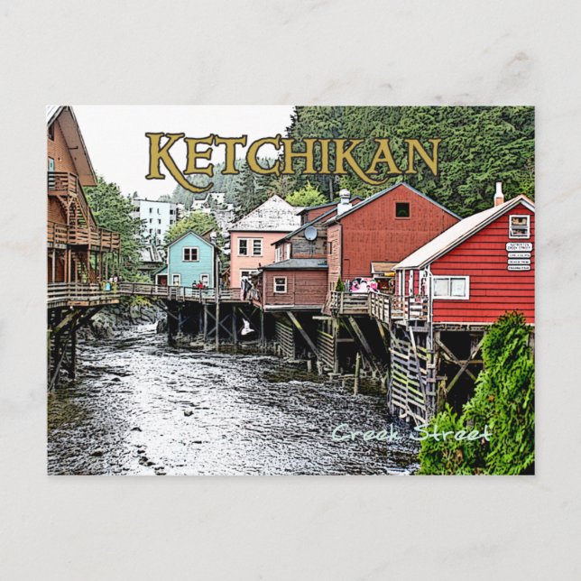 Ketchikan Postcard 2 (Front)