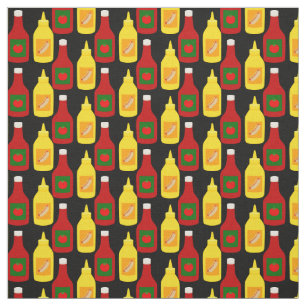 Ketchup and Mustard Fabric
