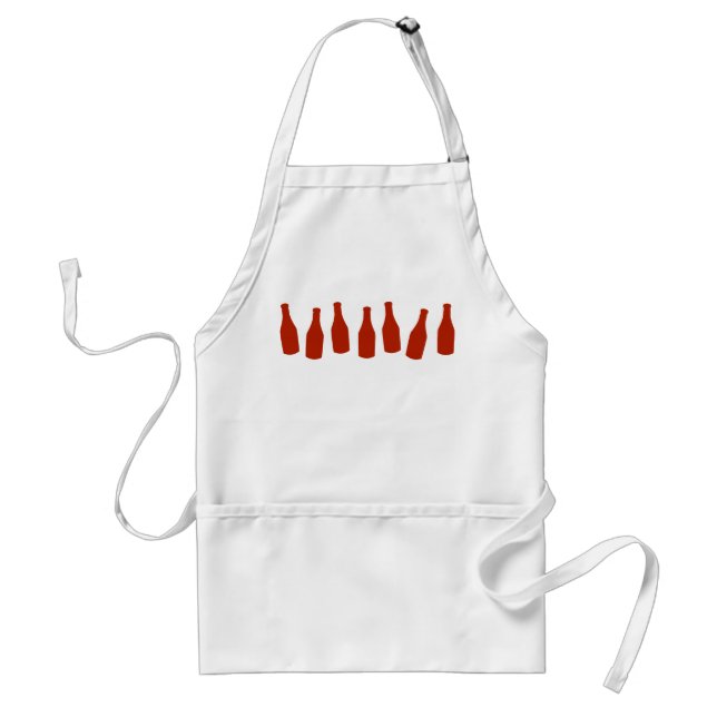 Ketchup Bottles Standard Apron (Front)