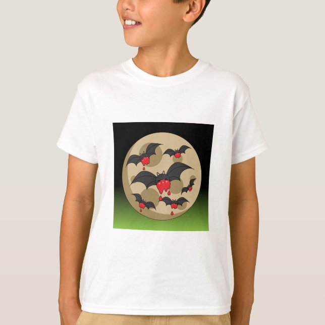 Ketchup Eater Vampire Bats T-Shirt (Front)