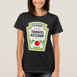 Ketchup Halloween 2024 Costume Matching Mustard Co T-Shirt