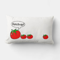Ketchup Joke Pillow