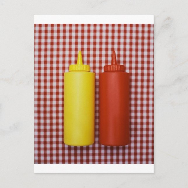 Ketchup & Mustard Postcard (Front)