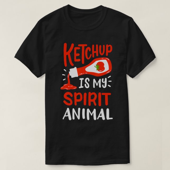 Ketchup Tomato  T-Shirt (Design Front)