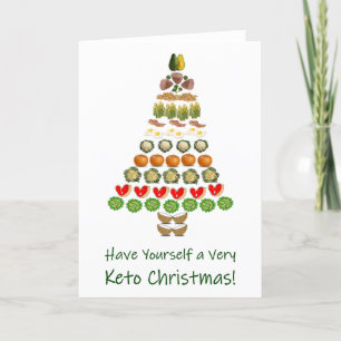 Keto Christmas Holiday Card
