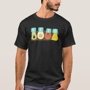 Keto Dad Happy Food on Keto Diet T-Shirt