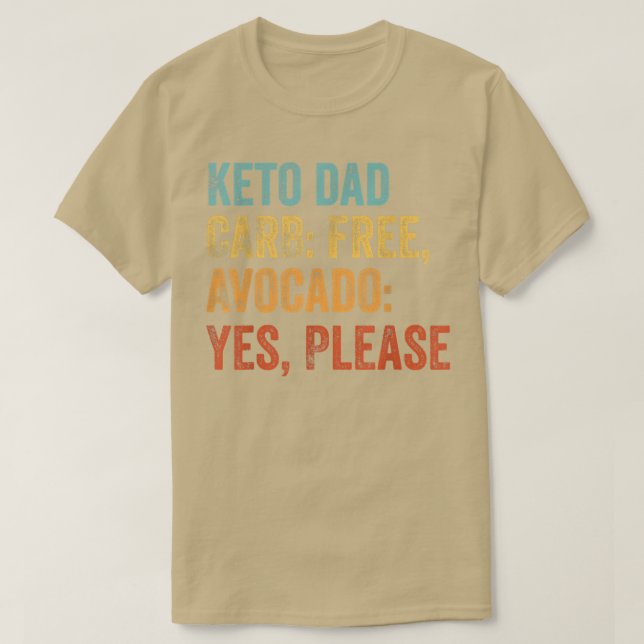 Keto dad T-Shirt (Design Front)