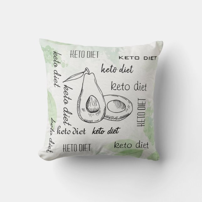 keto diet  cushion (Front)