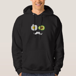 Keto Diet Enthusiast Egg Avocado  Cool Fat Hoodie