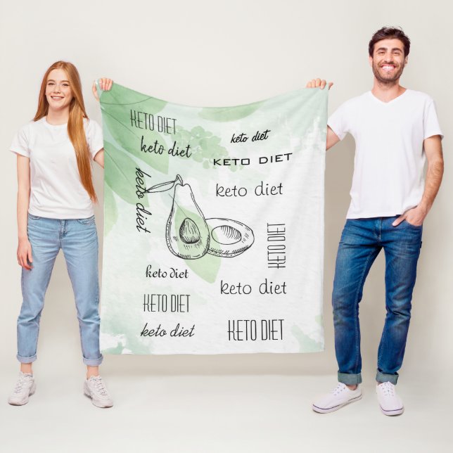 keto diet fleece blanket (In Situ)