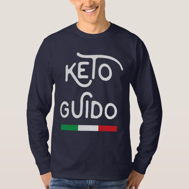 Keto Diet Guide Novelty T-Shirt (Front)
