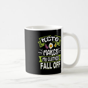 Keto Diet Low-Carb Ketogenic Ketosis Clothes Fall Coffee Mug