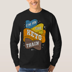 Keto Diet Vintage Ketogenic Ketosis Low Carb Dieti T-Shirt