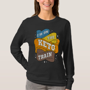 Keto Diet Vintage Ketogenic Ketosis Low Carb Dieti T-Shirt
