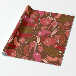 keto diet wrapping paper