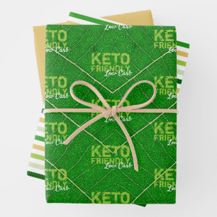 Keto Friendly Low Carb Wrapping Paper Sheet