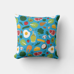 Keto Throw Pillow