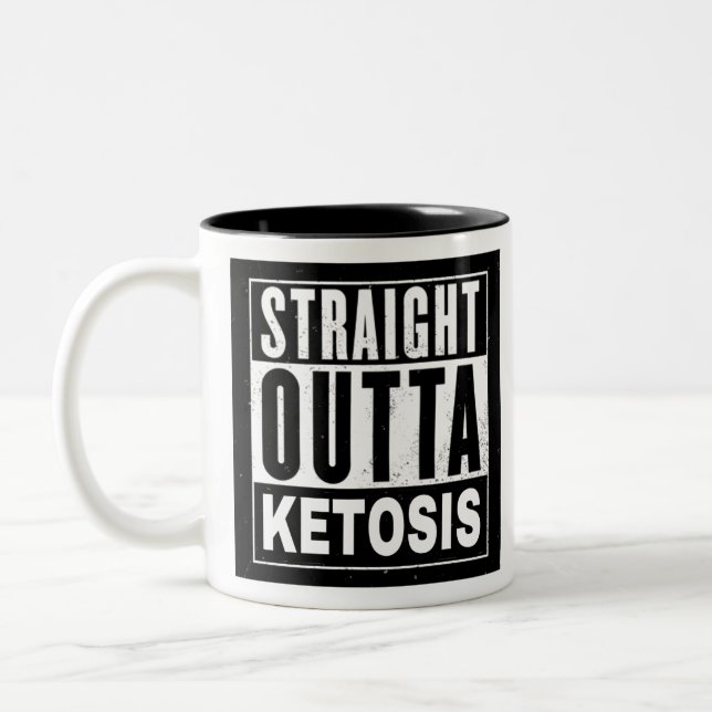 Keto Two-Tone Coffee Mug (Left)