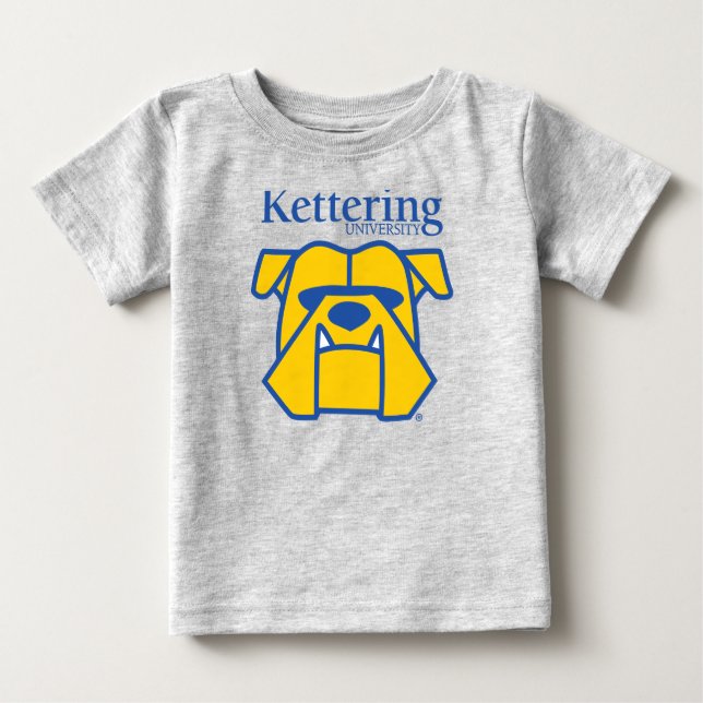 Kettering University Bulldogs Baby T-Shirt (Front)