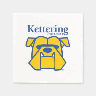 Kettering University Bulldogs Napkin