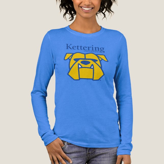 Kettering University Bulldogs Tri-Blend Shirt (Front)