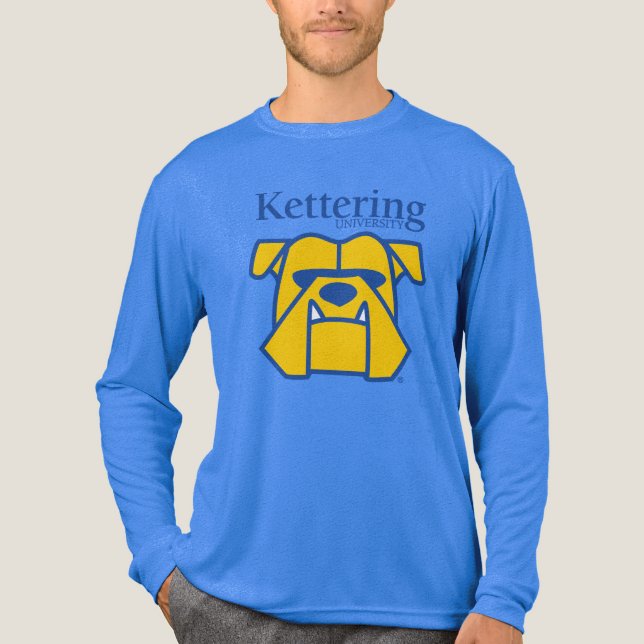 Kettering University Bulldogs Tri-Blend Shirt (Front)